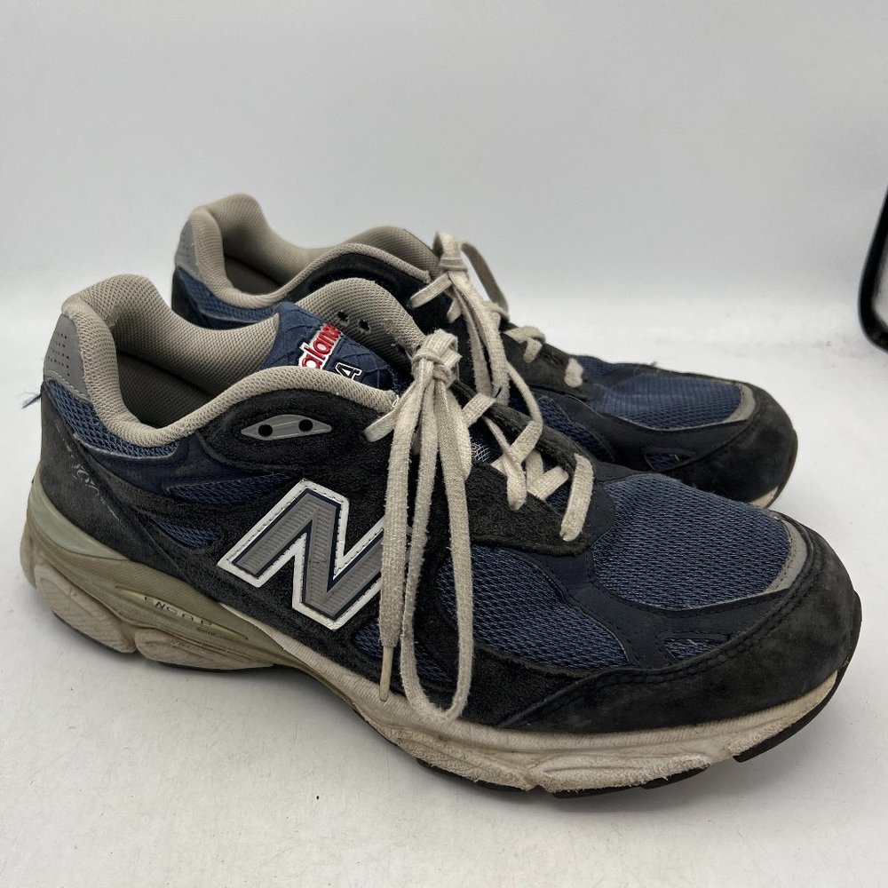 New Balance Men's Running Shoes 990v3 990 v3 navy 8.5 wide 4E